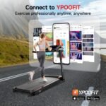RHYTHM FUN 8.0 MPH Treadmills for Home, Running Walking Pad Treadmill with Incline up to 8%, Foldable Treadmill with Handle Bar, Low Noise Walking Pad for 300 lbs (S8-Treadmills for Home) - Image 6