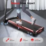 RHYTHM FUN 8.0 MPH Treadmills for Home, Running Walking Pad Treadmill with Incline up to 8%, Foldable Treadmill with Handle Bar, Low Noise Walking Pad for 300 lbs (S8-Treadmills for Home) - Image 7