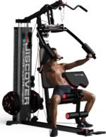 HARISON Home Gym - Full Body Workout Equipment, Exercise Equipment, Fitness Equipment, Multifunctional Home Gym Equipment for Home with Pulley System, Weight Bench, Rowing Machine - Image 2