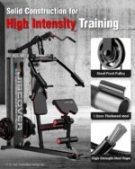 HARISON Home Gym - Full Body Workout Equipment, Exercise Equipment, Fitness Equipment, Multifunctional Home Gym Equipment for Home with Pulley System, Weight Bench, Rowing Machine - Image 4
