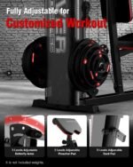 HARISON Home Gym - Full Body Workout Equipment, Exercise Equipment, Fitness Equipment, Multifunctional Home Gym Equipment for Home with Pulley System, Weight Bench, Rowing Machine - Image 5