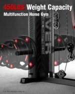 HARISON Home Gym - Full Body Workout Equipment, Exercise Equipment, Fitness Equipment, Multifunctional Home Gym Equipment for Home with Pulley System, Weight Bench, Rowing Machine - Image 6