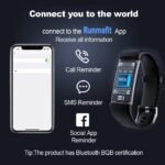 Fitness Tracker with Heart Rate Sleep Monitor Step Counter, Activity Tracker IP68 Smart Watch Health Tracker Pedometer for Man Women - Image 6
