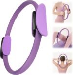Pilates Circle Pilates Essentials Kit for Women,2025 Magic Pilates Circles Fitness Trainer for Focusing on Toning Inner Thighs Arms and Core Indoor and Outdoor - Image 2