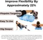 Rollga LITE - The Better Foam Roller for Back Pain, Flexibility, Muscle Recovery, Yoga, Pilates, Deep Tissue Massage, Headache, Physical Therapy, & Exercise. Neck, Back, Legs, & Feet - Image 4