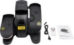 Under Desk Elliptical Machine 5 Gears Adjustable Speeds Electric Ellipse Leg Exerciser for Seniors with Remote Control and LCD Screen for Homes, Gyms - Image 6