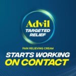 Advil Targeted Relief Pain Relieving Cream with Massage Applicator, Up to 8 Hours of Powerful Relief of Minor Arthritis Pain, Joint Pain, Lower Back Pain and Muscle Pain, 2.5 oz - Image 3