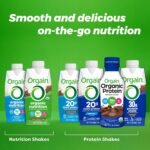 Orgain Organic Nutritional Protein Shake, Creamy Chocolate Fudge - 16g Grass Fed Whey Protein, Meal Replacement, 20 Vitamins & Minerals, Fruits & Vegetables, Gluten Free, Non-GMO, 11 Fl Oz (12 Pack) - Image 8