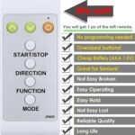 Replacement Remote Control for Multiple Brands Under Desk Elliptical Machine, Same with The Right One in The Item Picture, with Oversized Buttons - Image 3