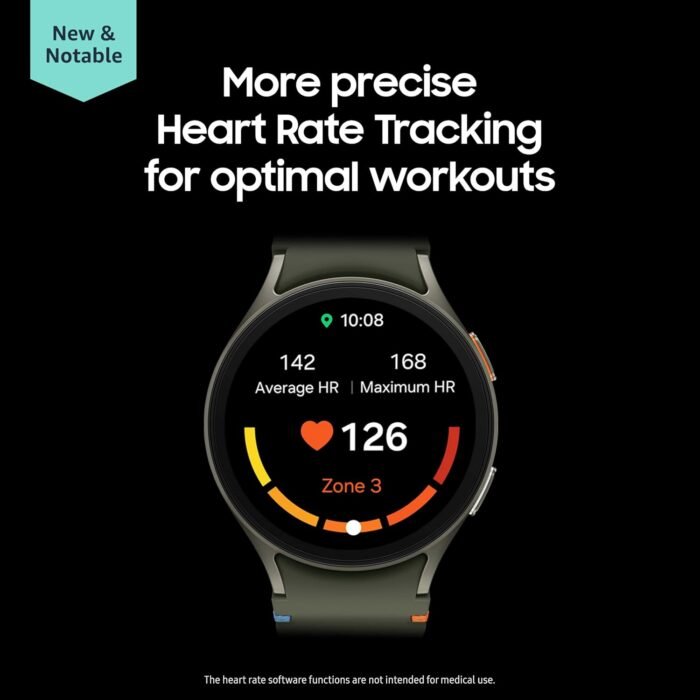 Samsung Galaxy Watch 7 44mm Bluetooth AI Smartwatch w/Energy Score, Wellness Tips, Heart Rate Tracking, Sleep Monitor, Fitness Tracker, 2024, Green [US Version, 1Yr Manufacturer Warranty] - Image 3