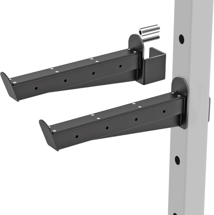 Kipika Safety Spotter Arms & Belt Squat Lever Arm Attachment Bundle - Heavy-Duty Gym Equipment for 3"x3" Power Racks, Strength Training Accessories - Image 3