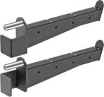 Kipika Safety Spotter Arms & Belt Squat Lever Arm Attachment Bundle - Heavy-Duty Gym Equipment for 3"x3" Power Racks, Strength Training Accessories - Image 4