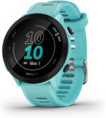 Garmin Forerunner 55, GPS Running Watch with Daily Suggested Workouts, Up to 2 weeks of Battery Life, Aqua One Size (Renewed) - Image 2