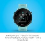 Garmin Forerunner 55, GPS Running Watch with Daily Suggested Workouts, Up to 2 weeks of Battery Life, Aqua One Size (Renewed) - Image 4