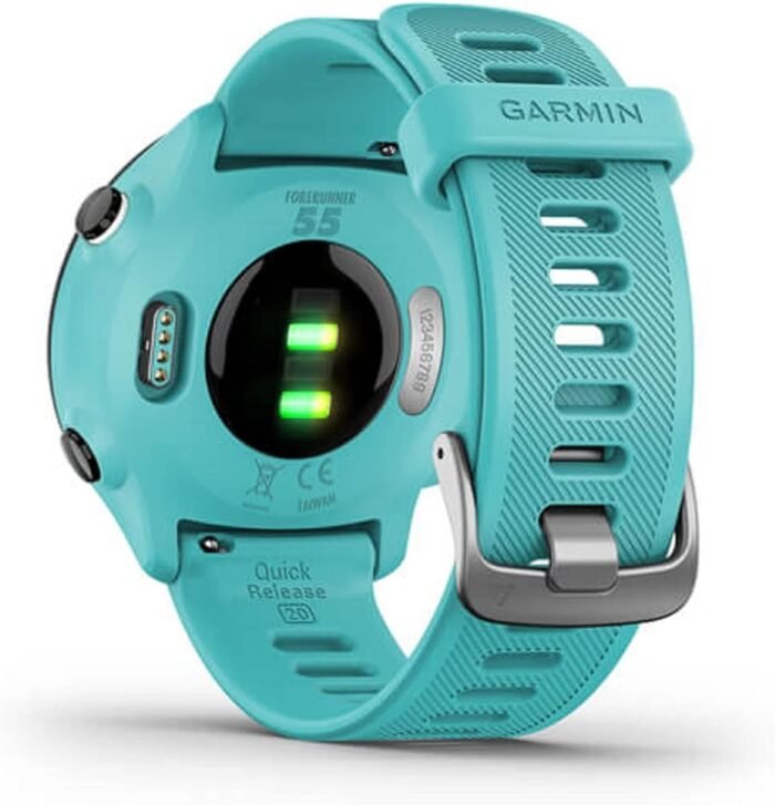 Garmin Forerunner 55, GPS Running Watch with Daily Suggested Workouts, Up to 2 weeks of Battery Life, Aqua One Size (Renewed) - Image 9