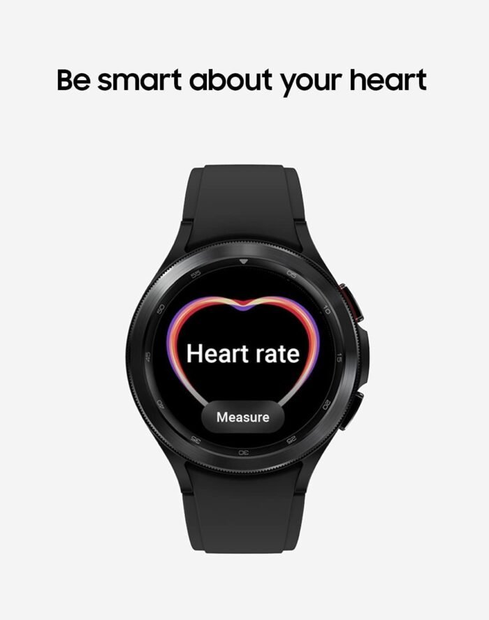 Samsung Galaxy Watch 4 Classic 42mm Smartwatch with ECG Monitor Tracker for Health Fitness Running Sleep Cycles GPS Fall Detection Bluetooth US Version, Black (Renewed) - Image 5