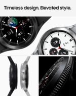 Samsung Galaxy Watch 4 Classic 42mm Smartwatch with ECG Monitor Tracker for Health Fitness Running Sleep Cycles GPS Fall Detection Bluetooth US Version, Black (Renewed) - Image 7