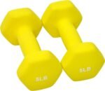 Set of 2 Neoprene Dumbbell Hand Weights, Anti-Slip, Anti-roll, Hex Shape Colorful (Set with Rack: 20-Pound, 3 Pairs) - Image 8