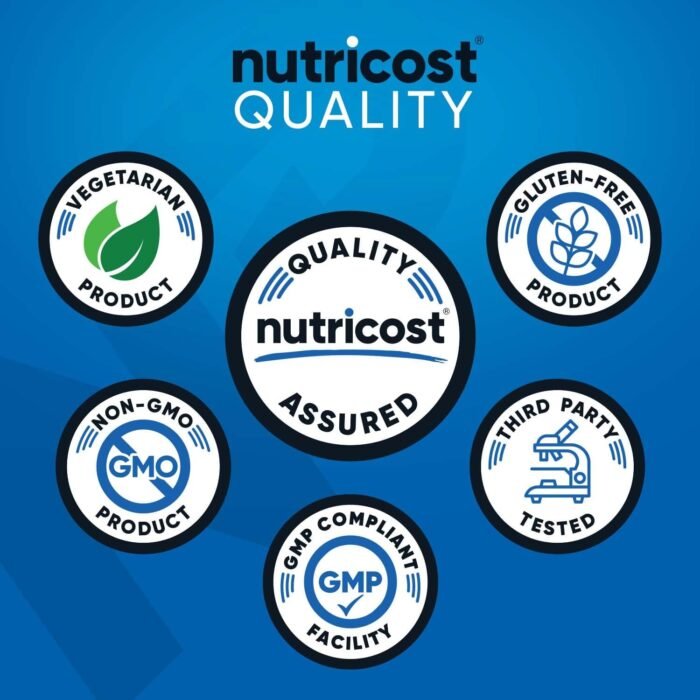Nutricost Stim-Free Pre-Workout, 30 Servings (Peach Mango) - Caffeine Free, Stimulant Free, Non-GMO, Gluten Free - Image 4