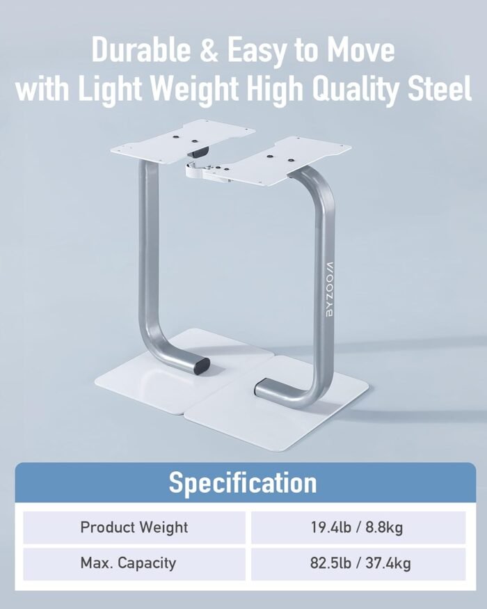 White 25lb Adjustable Dumbbell & Dumbbell Stand Set for Weight Training Fitness Exercise Body Workout - Image 4