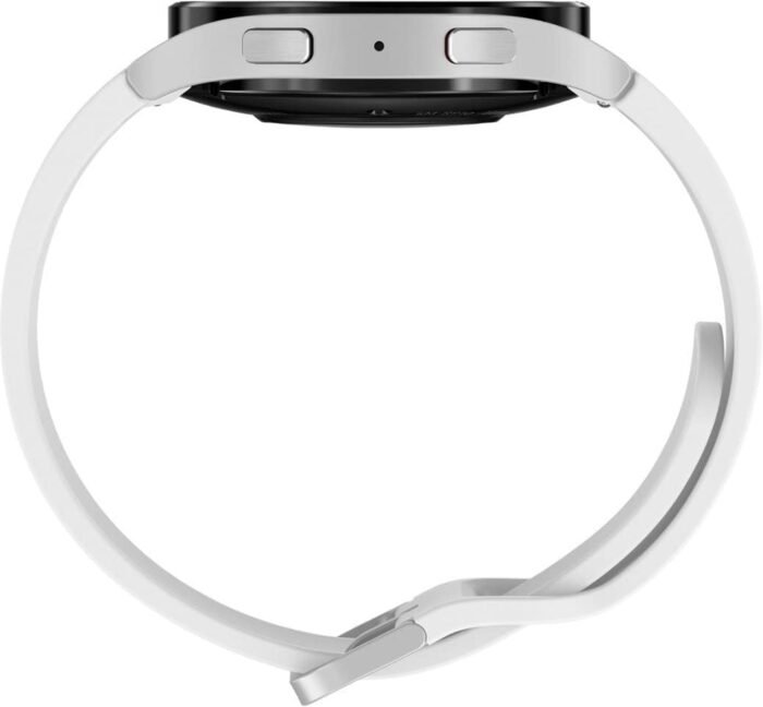 SAMSUNG Galaxy Watch 5 44mm Bluetooth Smartwatch w/Body, Health, Fitness and Sleep Tracker, Sapphire Crystal Glass, Enhanced GPS Tracking, US Version, Silver Bezel w/White Band (Renewed) - Image 6