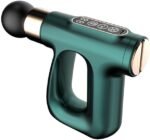 Hot Pressing Pulse Massage Gun – Deep Tissue Muscle Massager with 32 Speeds, LCD Display, Low Noise, Heat Function, Portable Handheld Electric Massager for Muscle Recovery – Includes 4 Heads & USB-C - Image 2