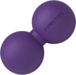 Peanut Massage Ball,Double Lacrosse Ball for Neck and Back,Medium Density Myofascial Release Massager Ball for Deep-Tissue Massage Muscle Knots Yoga Therapy(Purple) - Image 2