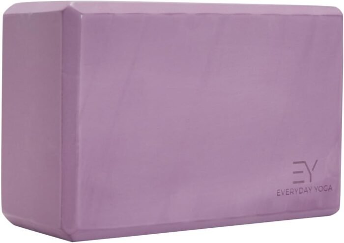 𝗘𝘃𝗲𝗿𝘆𝗱𝗮𝘆 𝗬𝗼𝗴𝗮 Foam Block with Soft Non-Slip Surface for Stability, Balance, and Deepen Stretches - Ideal for Yoga, Pilates, and Meditation Accessories (Sold Singular) - Image 2