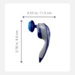 HoMedics Thera-P Hot & Cold Handled Variable Speed Massager with 8 Custom Attachment for Sore or Overworked Muscles - Image 6