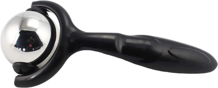 Roller Massage Ball - Ergonomic Handle Cold Warm Compression Temperature Keeper Stainless Steel Muscle Pain Relief Body Neck Shoulder Back Leg Calf Therapy Ice Heat Hot-Roller Stick - Image 2