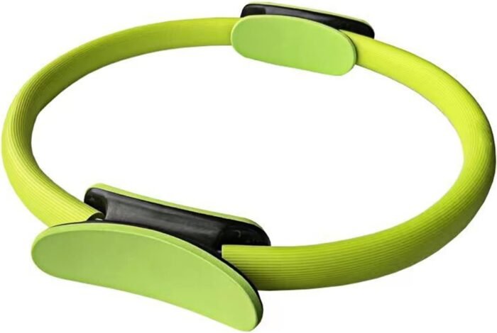 Pilates Ring, 15 Inch Pilates Fitness Circle with Non-Slip Grip Handles, Thigh Exercise, Pilates Circle, Pilate Ring Fitness Equipment for Home or Studio - Image 2