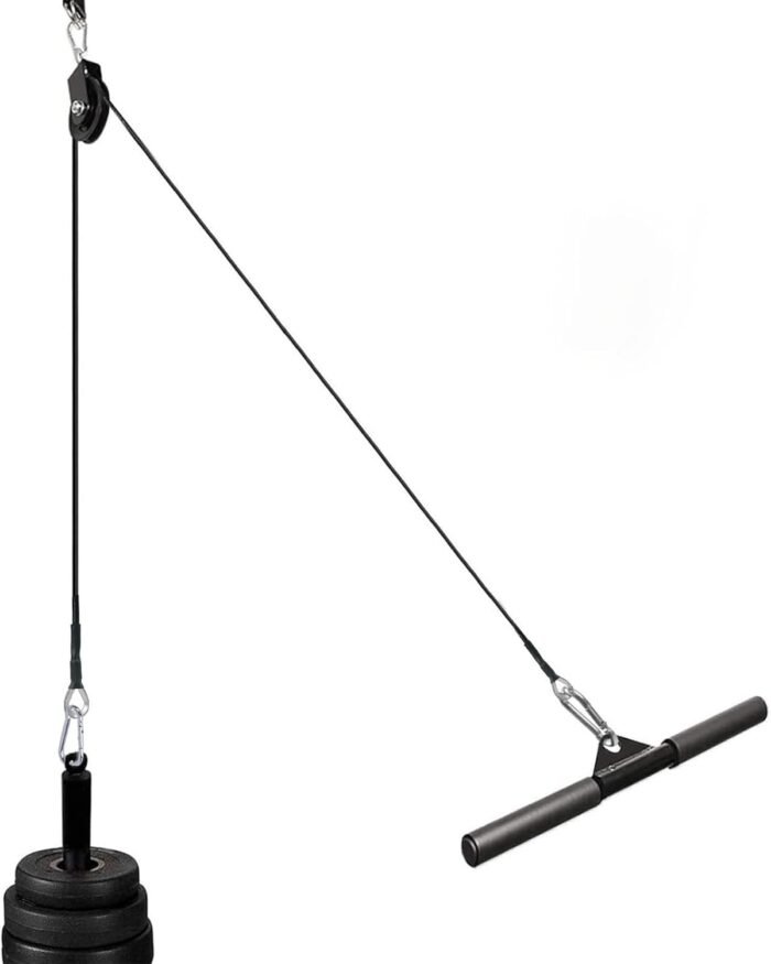 98 Inch Fitness Pulley Cable Fitness Extension Cable for Home Gym Pulley System Fitness Cable, Fitness Pulley Accessories（2-Pack） - Image 6