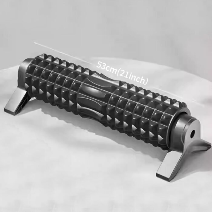New Upgrade Bracket Foam Roller, 21 Inch Firm Deep Tissue Muscle Massager for Back Leg Pain & Sore Muscles (Black) - Image 6