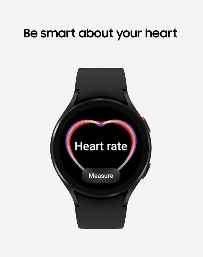 Samsung Galaxy Watch 4 40mm Bluetooth Smartwatch with ECG Heart Monitor, Tracker for Health, Fitness, Running, Sleep Tracking, GPS Fall Detection, US Version, SM-R860NZKAXAA, Black - Image 6