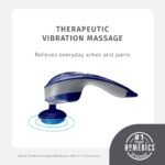 HoMedics Thera-P Hot & Cold Handled Variable Speed Massager with 8 Custom Attachment for Sore or Overworked Muscles - Image 3
