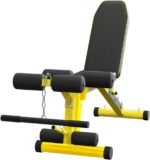 Utility Weight Bench with Leg Extension - Multi-Position Adjustable Bench for Strength Training, Dumbbell Exercise and Ab Workouts - Image 2