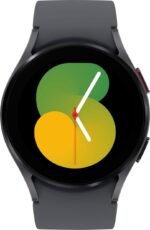 SAMSUNG Galaxy Watch 5 40mm Bluetooth Smartwatch w/Body, Health, Fitness and Sleep Tracker, Improved Battery, Sapphire Crystal Glass, Enhanced GPS Tracking, US Version, Gray (Renewed) - Image 3