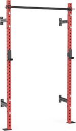 Synergee 2200 Series 79" Wall Mounted Squat Rack with J-Cups & Adjustable Pull Up Bar. Exercise Stand with 750lb Capacity. Free Standing Strength & Bodyweight Exercise Stand. - Image 2