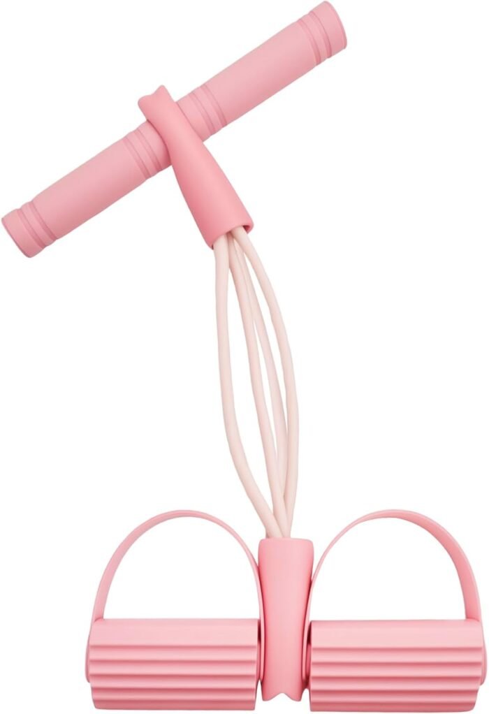 Multifunctional Resistance Bands with Handles and Pedals, 4/6/8 Tubes, 300% Elasticity Latex Tension Rope for Full Body Workouts, Pilates Auxiliary Exercise Equipment - Image 2
