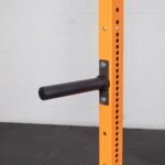 Titan Fitness X-3 Series 80" Orange Bolt-Down Power Rack, 36" Depth, Rackable 1650 LB Cage, 1.25" and 2" Pull Up Bars, Standard J-Hooks, Weight Plate Holders, Weightlifting and Strength Training - Image 7