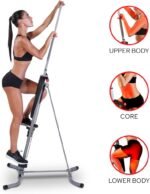 MaxiClimber 2.0 Vertical Climber ERS (Elastic Resistance System) - Easy to Assemble, Folding Exercise Machine Combines Cardio & Strength Training for a Low Impact, Full Body Workout - Free Fitness App - Image 5