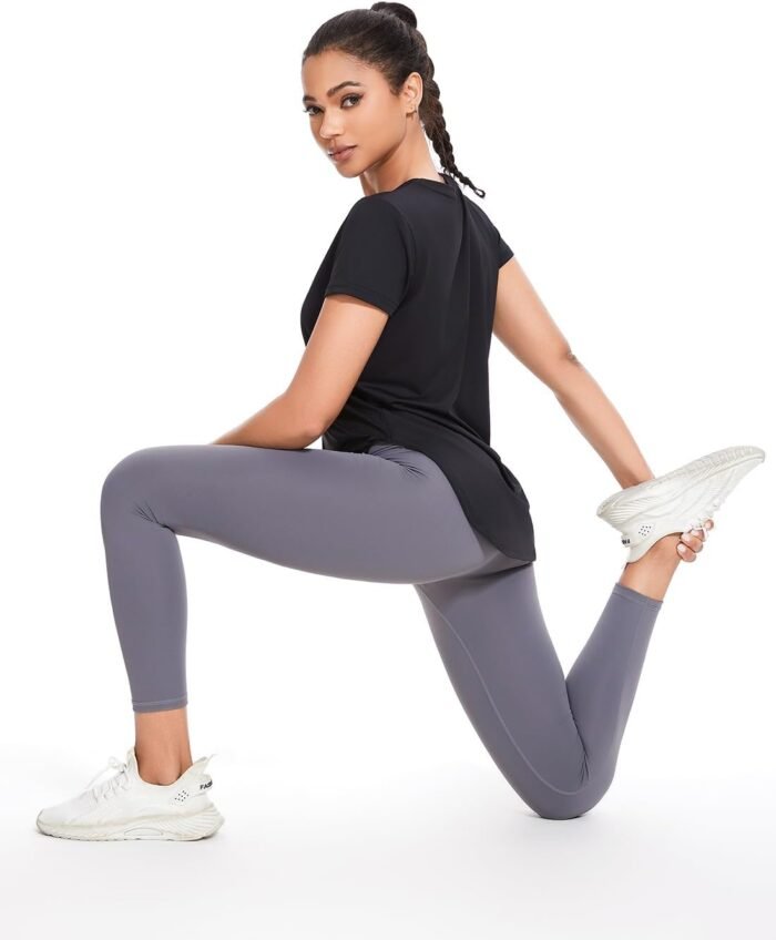 Cosy Pyro 4-Pack Workout Tops for Women UPF 50+ Yoga Shirts Short Sleeve Athletic T-Shirts Quick Dry Running Gym Tee - Image 8