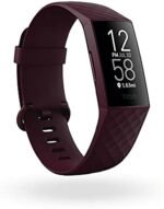 Fitbit Charge 4 Fitness and Activity Tracker with Built-in GPS, Heart Rate, Sleep & Swim Tracking, Rosewood/Rosewood, One Size (S &L Bands Included) - Image 2