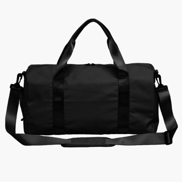Gym Bag for Women with Shoe Compartment and Wet Pocket | Small Durable Lightweight Gym Duffle Bag | Great for the Gym and Overnights | Black - Image 7
