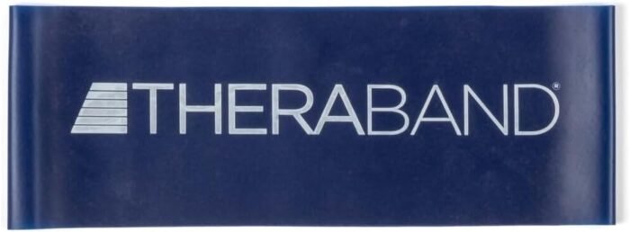 THERABAND Resistance Band Loops, Professional Latex Mini Band for At-Home Exercise & Lower Body Pilates, Crossfit, Yoga, Stretching, Physical Therapy, Strength Training without Weights - Image 2