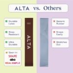ALTA Mini Loop Bands for Exercise - Premium Durable Latex - Small Resistance Bands for Women, Booty Bands for Working Out, Leg Stretch Loops for Physical Therapy, Pilates Exercise Mini Bands Set - Image 3