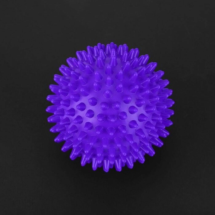 ZJchao Spiky Massage Balls, 7.5cm/9cm Muscle Soreness Massager Ball, Spiky for Deep Tissue Back Massage, Rubber Balls for Pain Relief & Plantar Fasciitis(5#) - Image 9
