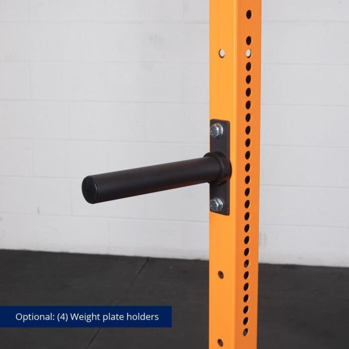 Titan Fitness X-3 Series Bolt-Down Power Rack, Rackable 1650 LB Cage, 1.25" and 2" Pull Up Bars, Standard J-Hooks, Weightlifting and Strength Training - Image 7