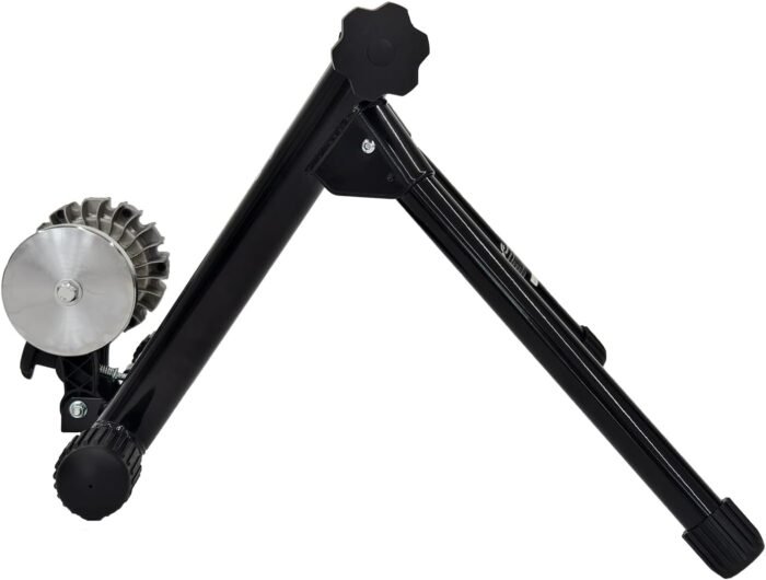 Sportneer Bike Trainer - Fluid Stationary Bike Stand for 26-29" & 700C Wheels - Auto Resistance Control Bike Trainer Stand for Indoor Riding with Noise Reduction Wheel for Road Bikes - Image 13