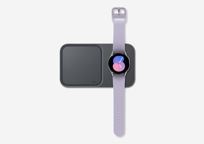 SAMSUNG Galaxy Watch 5 44mm Bluetooth Smartwatch w/Body, Health, Fitness and Sleep Tracker, Improved Battery, Sapphire Crystal Glass, Enhanced GPS Tracking, US Version, Gray (Renewed) - Image 4